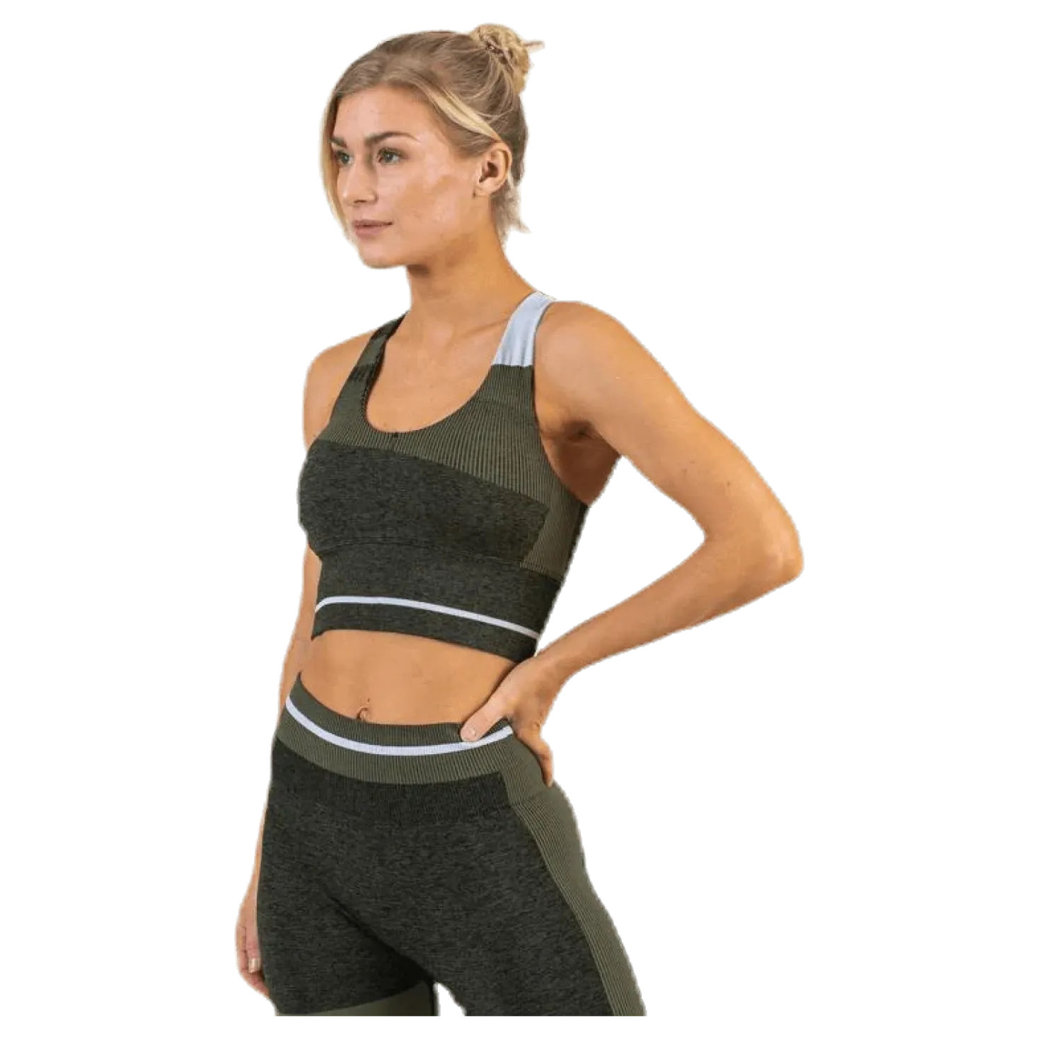 Halley Seamless Bra Green