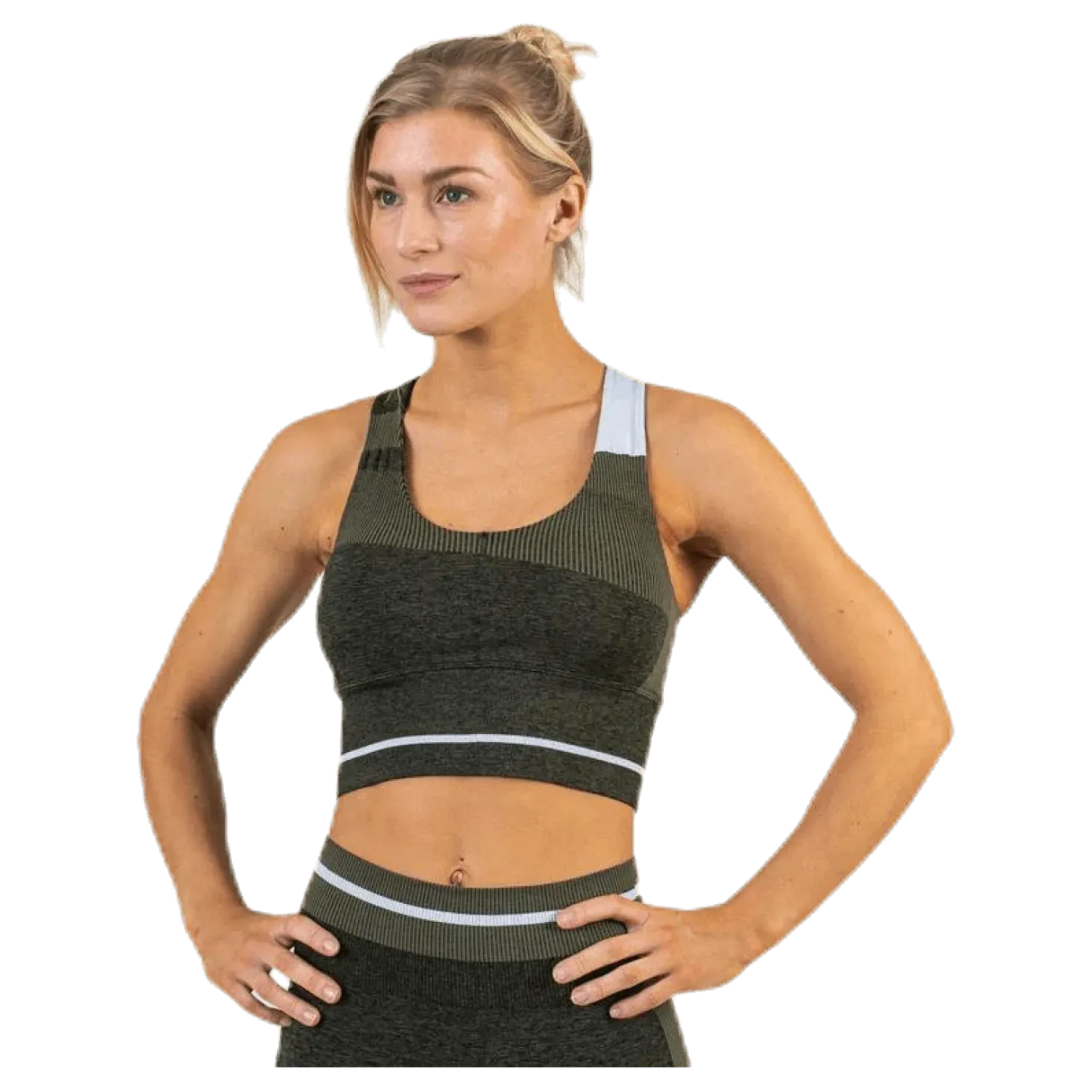 Halley Seamless Bra Green