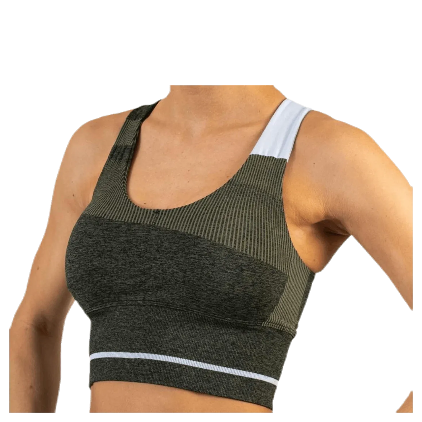 Halley Seamless Bra Green