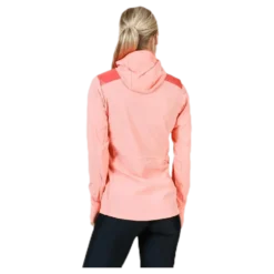 Haloes Down Hybrid Hoodie Pink