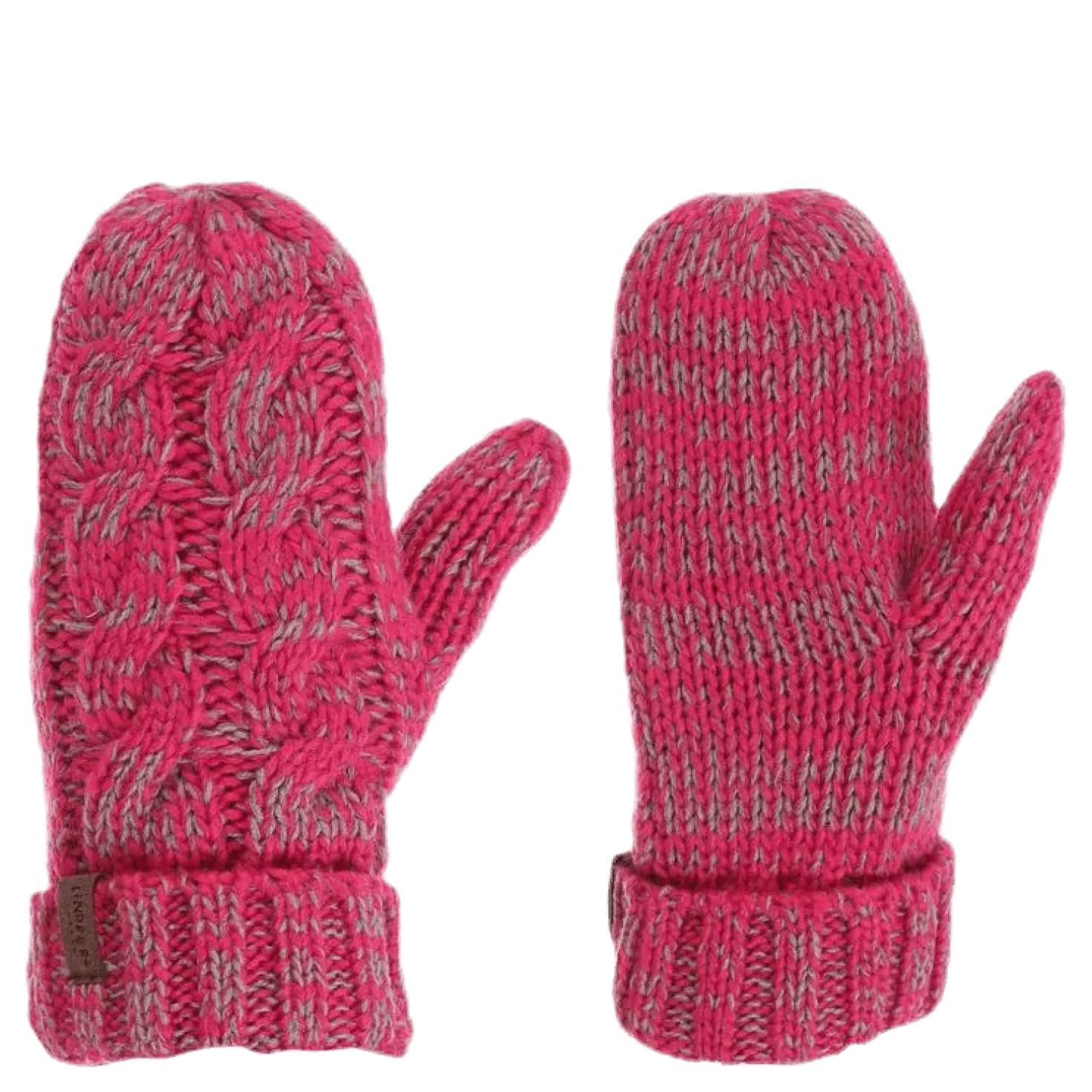 Handlight Reflective Mitten Pink/Grey