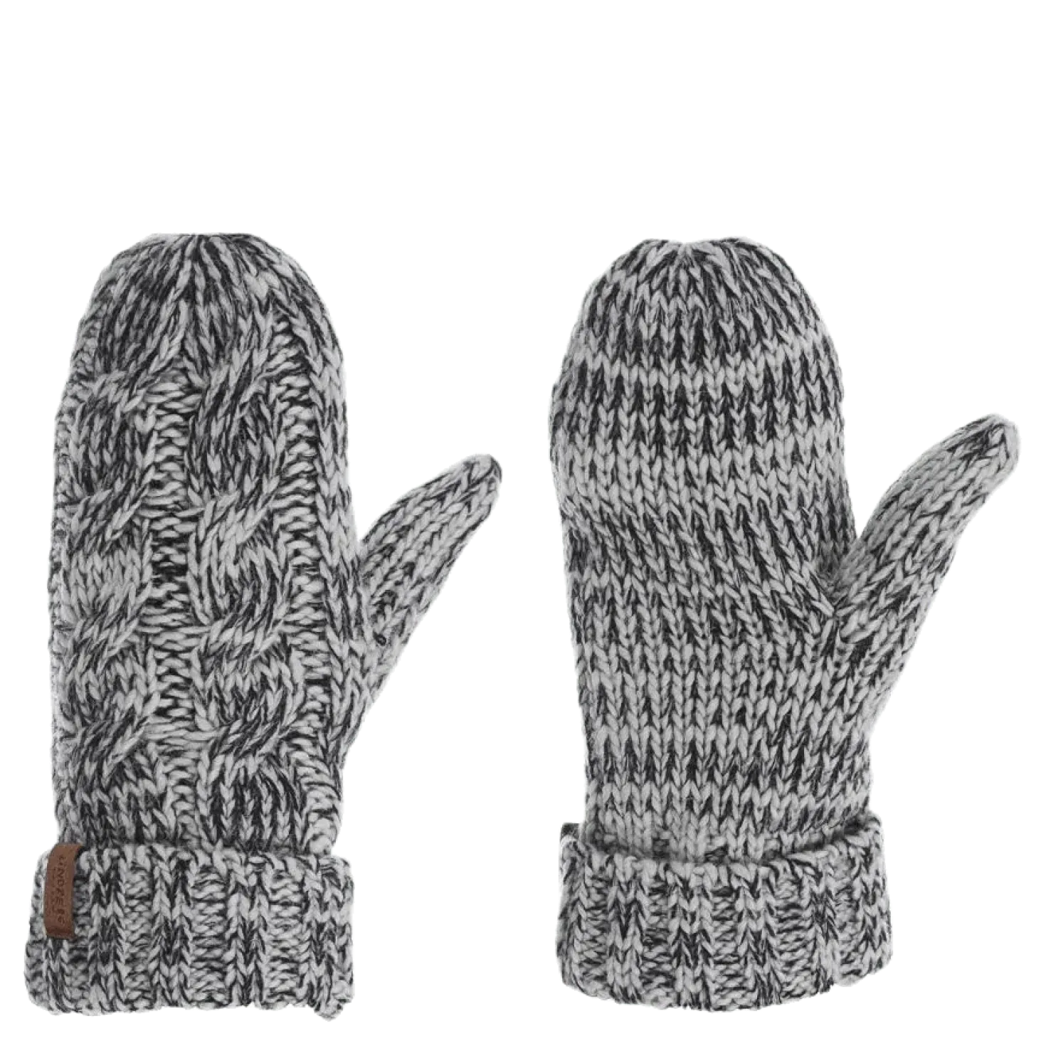 Handlight Reflective Mitten Black/Grey