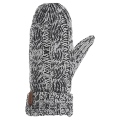 Handlight Reflective Mitten Black/Grey