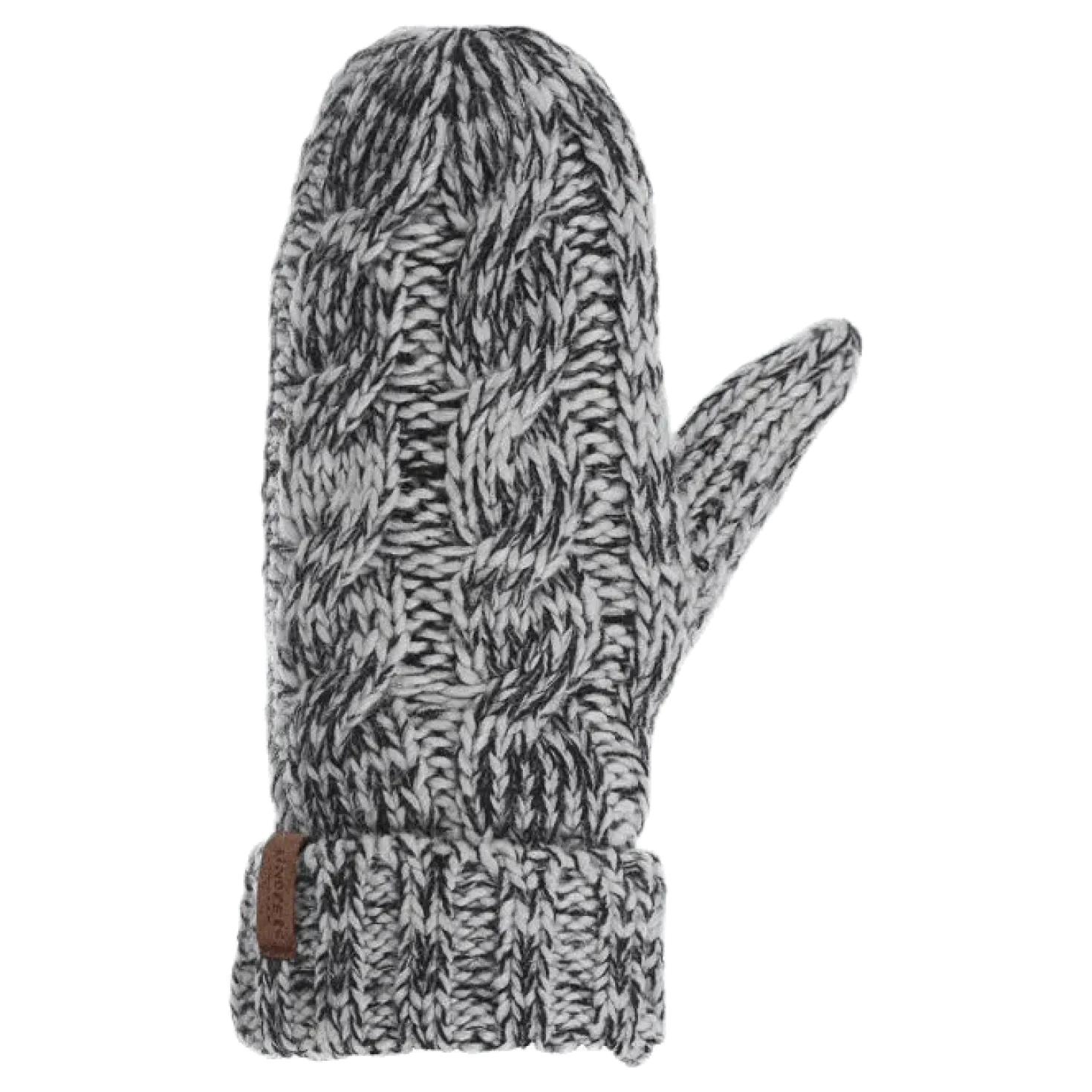 Handlight Reflective Mitten Black/Grey