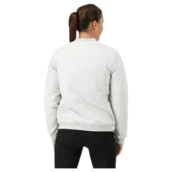 Hatty Reversible Bomber White