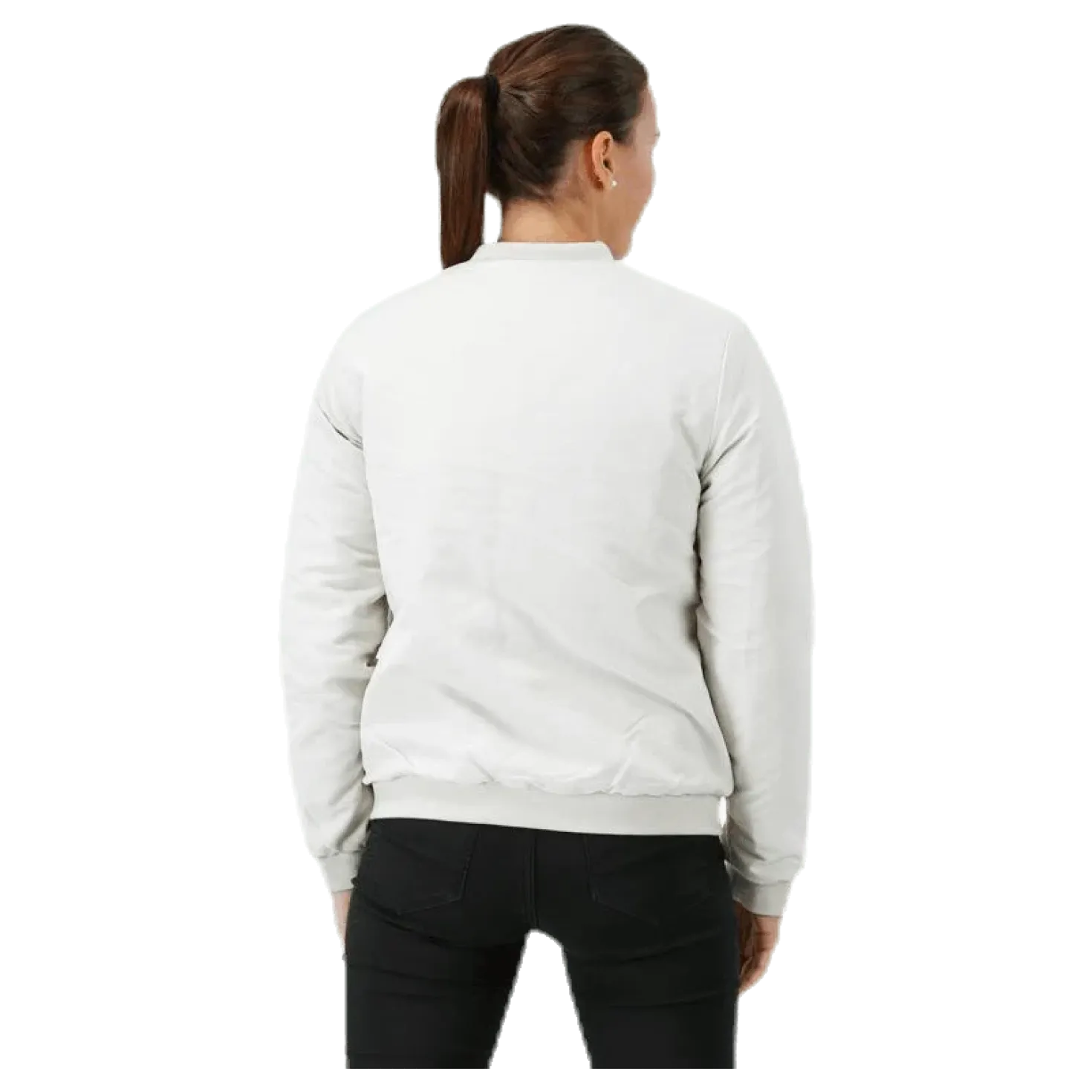 Hatty Reversible Bomber White