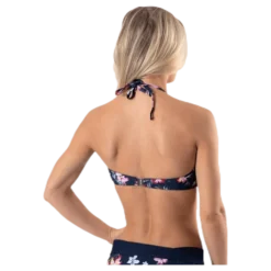 Hawaii Twisted Bandeau Blue/Patterned