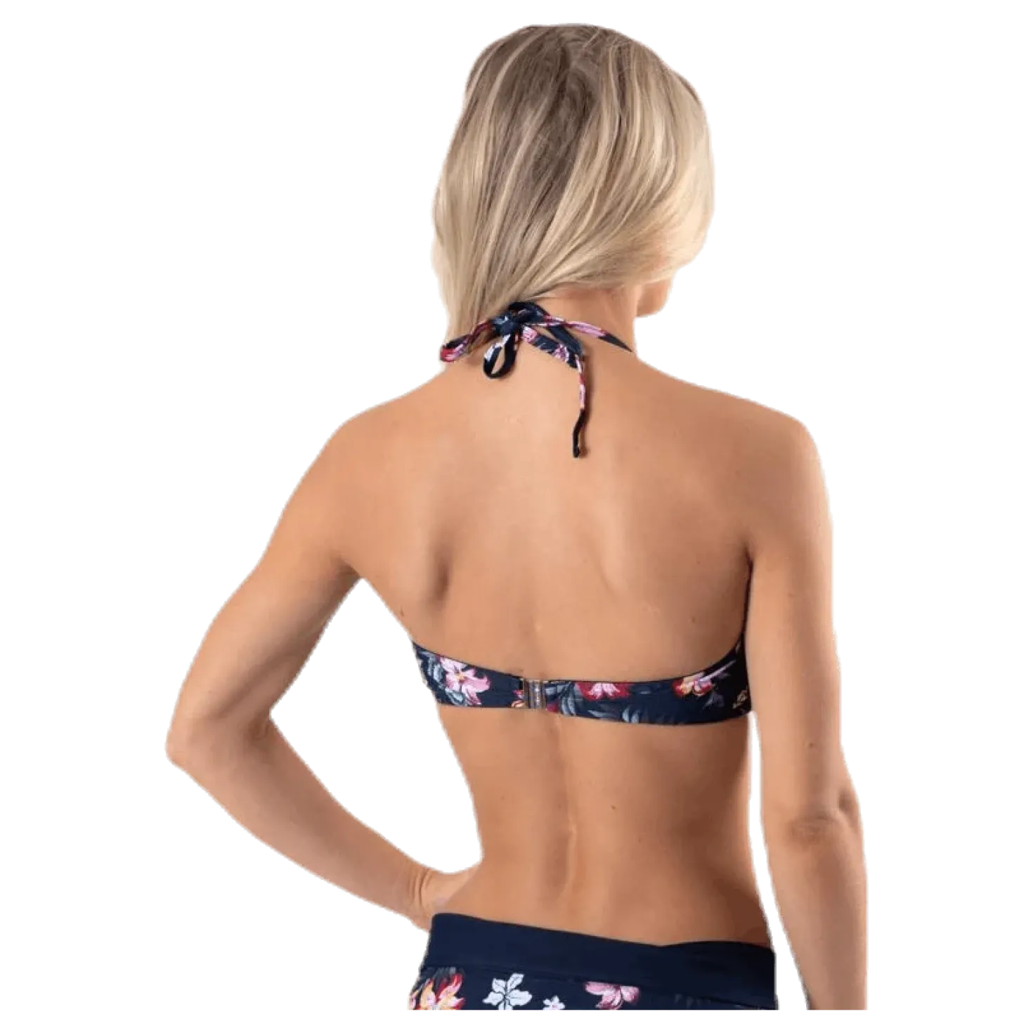 Hawaii Twisted Bandeau Blue/Patterned