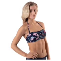 Hawaii Twisted Bandeau Blue/Patterned
