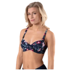 Hawaii Unique Wire Bra Blue/Patterned