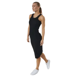 Hazel Rib Tank Dress Black