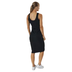 Hazel Rib Tank Dress Black
