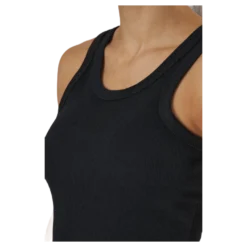 Hazel Rib Tank Dress Black