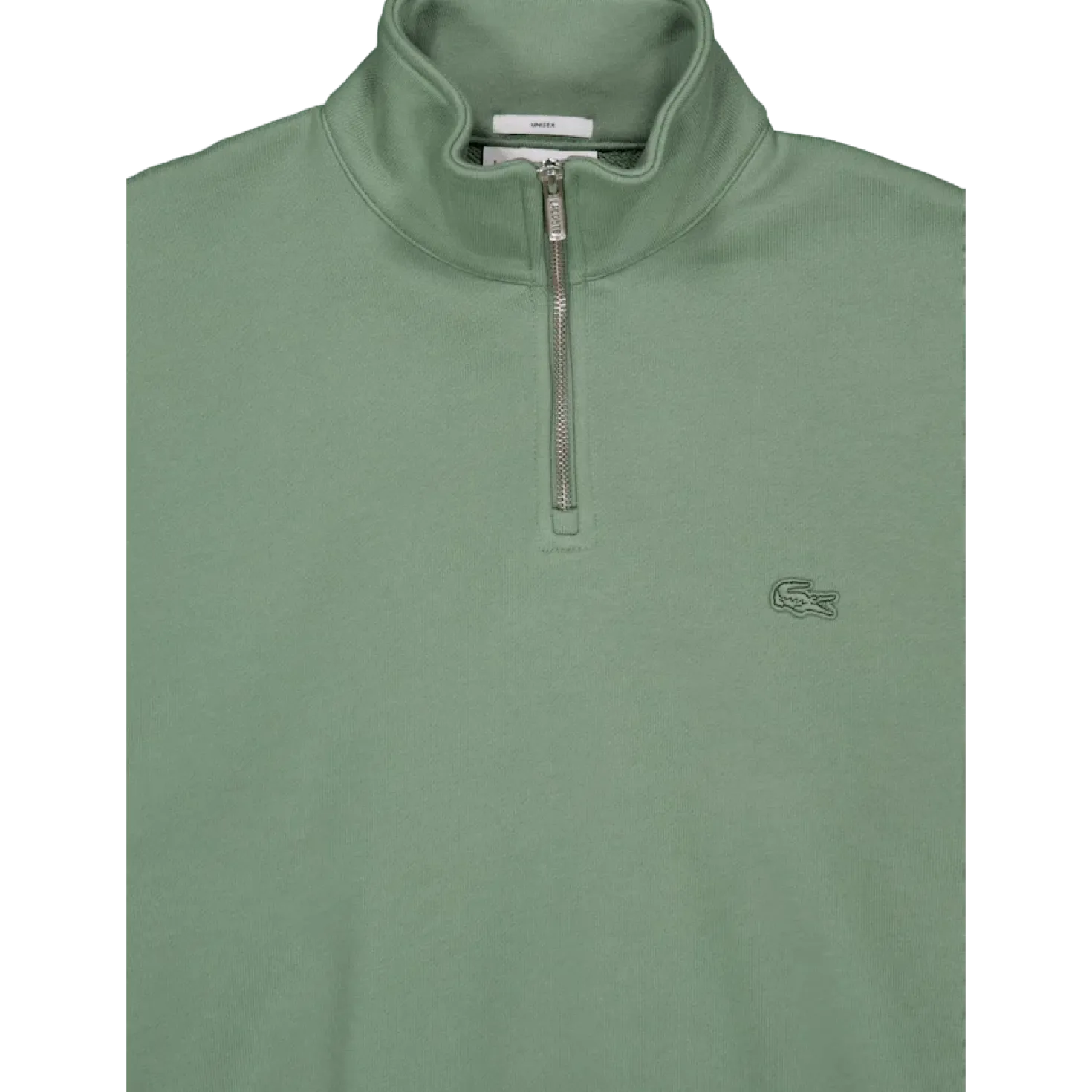 Heavy Fleece Zipper Neck Sweat Thyme