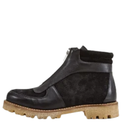 Herla Leather Boot Black
