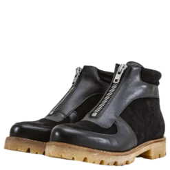 Herla Leather Boot Black