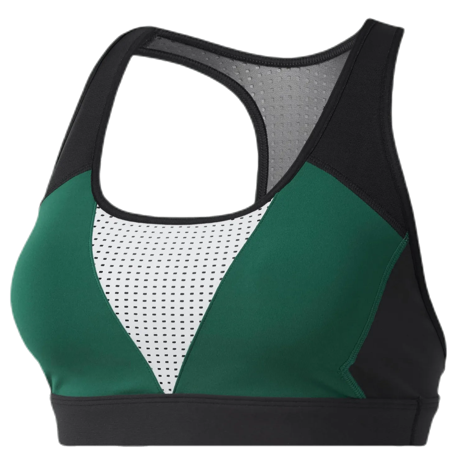 Hero Racer Padded Bra Green/Black