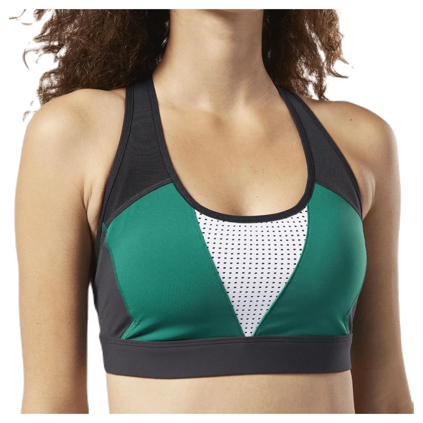 Hero Racer Padded Bra Green/Black
