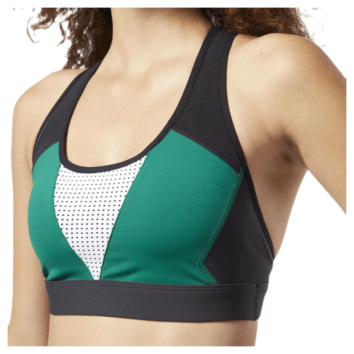 Hero Racer Padded Bra Green/Black