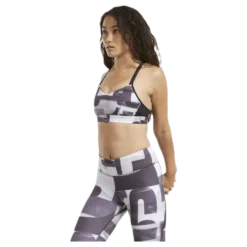 Hero Strappy Bra White/Black