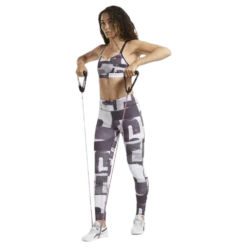 Hero Strappy Bra White/Black