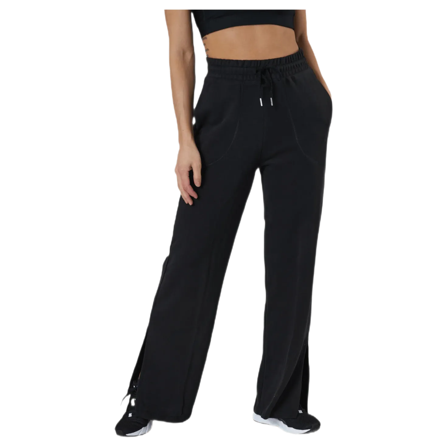 Her Wide Pants Tr Black
