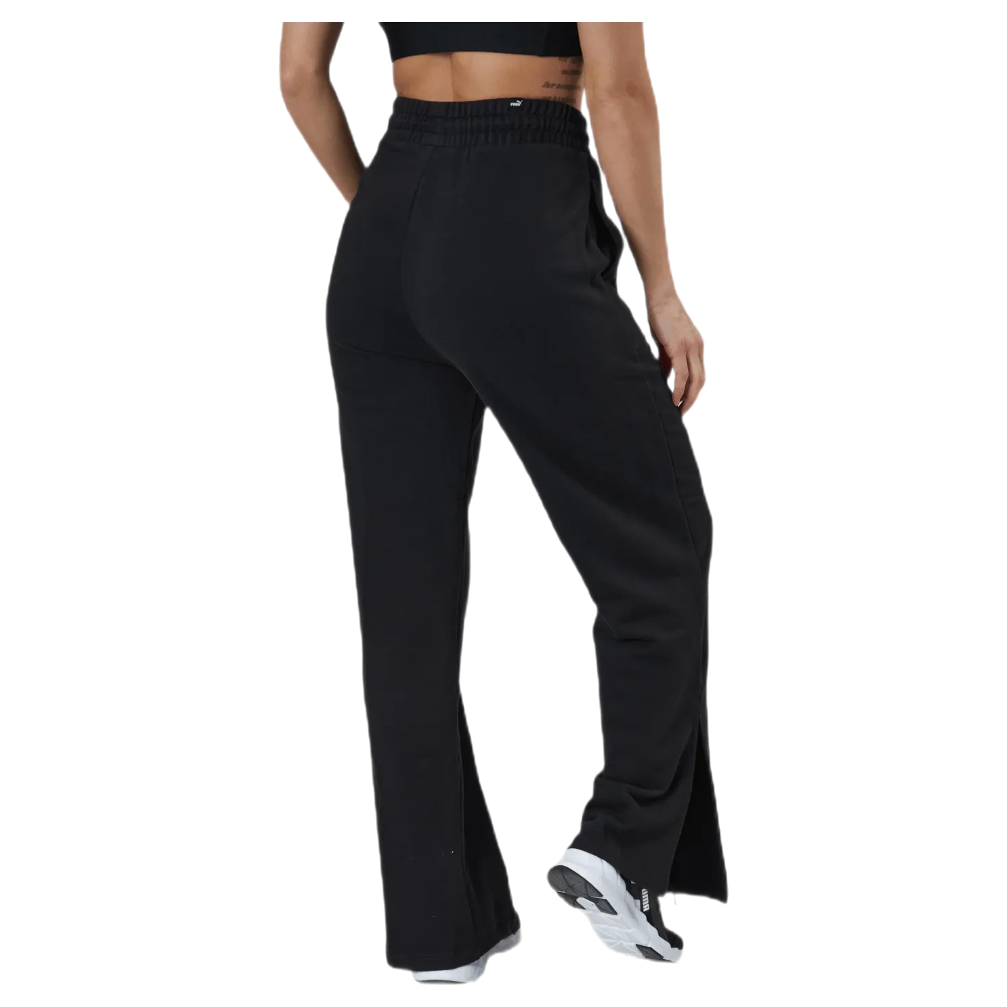 Her Wide Pants Tr Black
