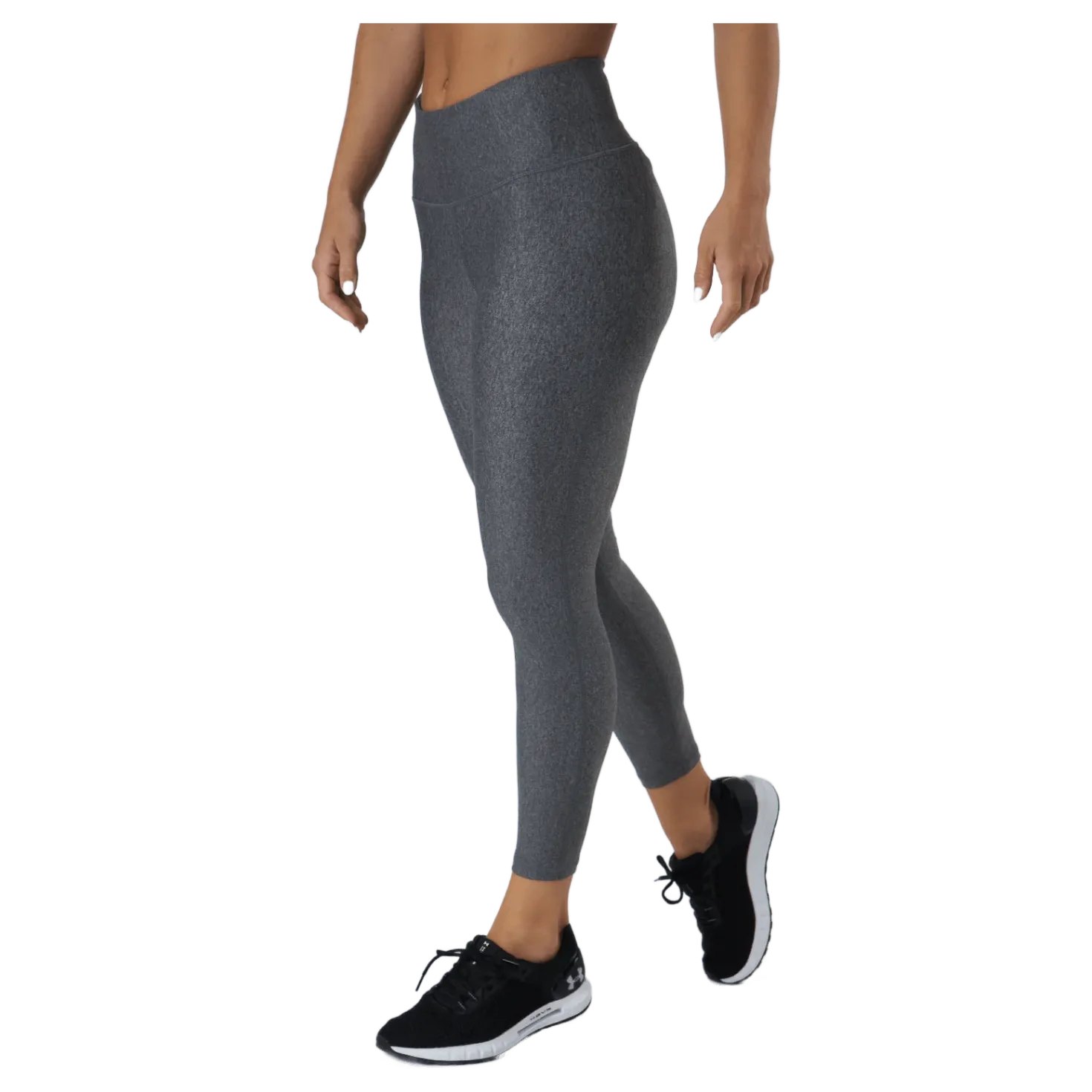 Hg Armour Hi Ankle Leg Charcoal Light Heather