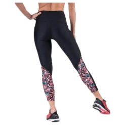 HG Armour Printed Panel Ankle Crop Black