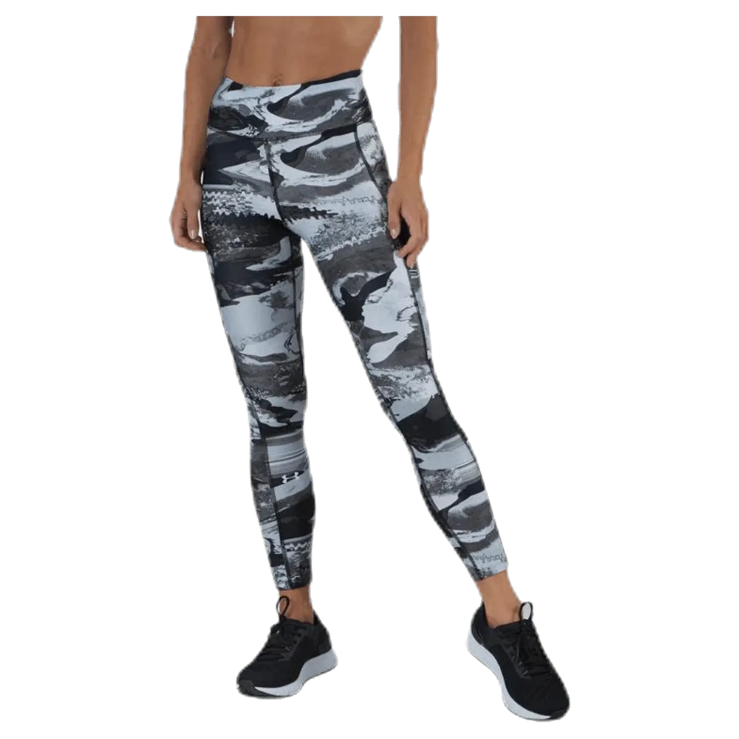 HG Armour Prt Ankle Crop Black