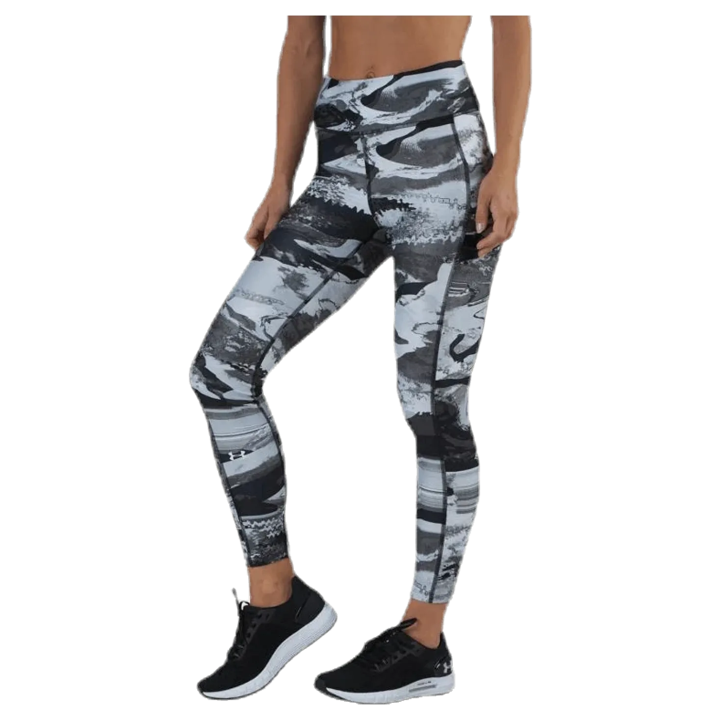 HG Armour Prt Ankle Crop Black