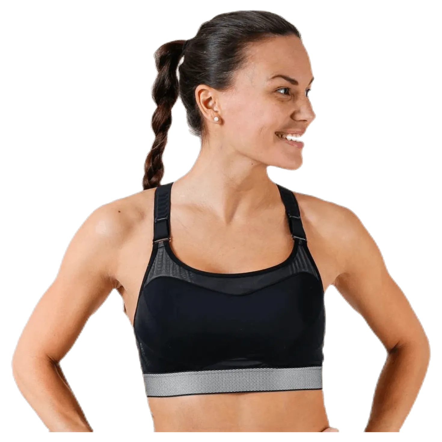 High Control Sports bra Black
