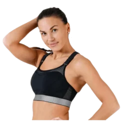High Control Sports bra Black