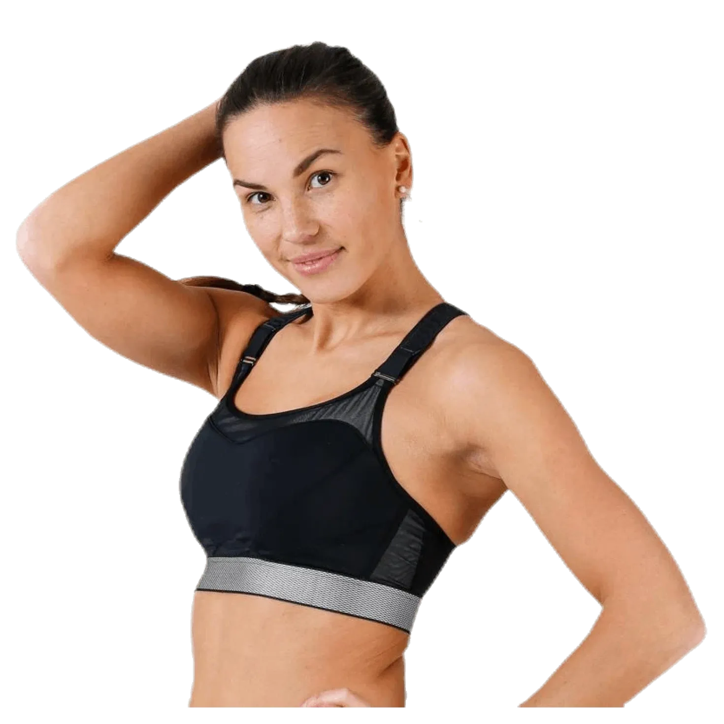 High Control Sports bra Black