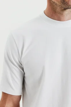 High-Neck Tee White