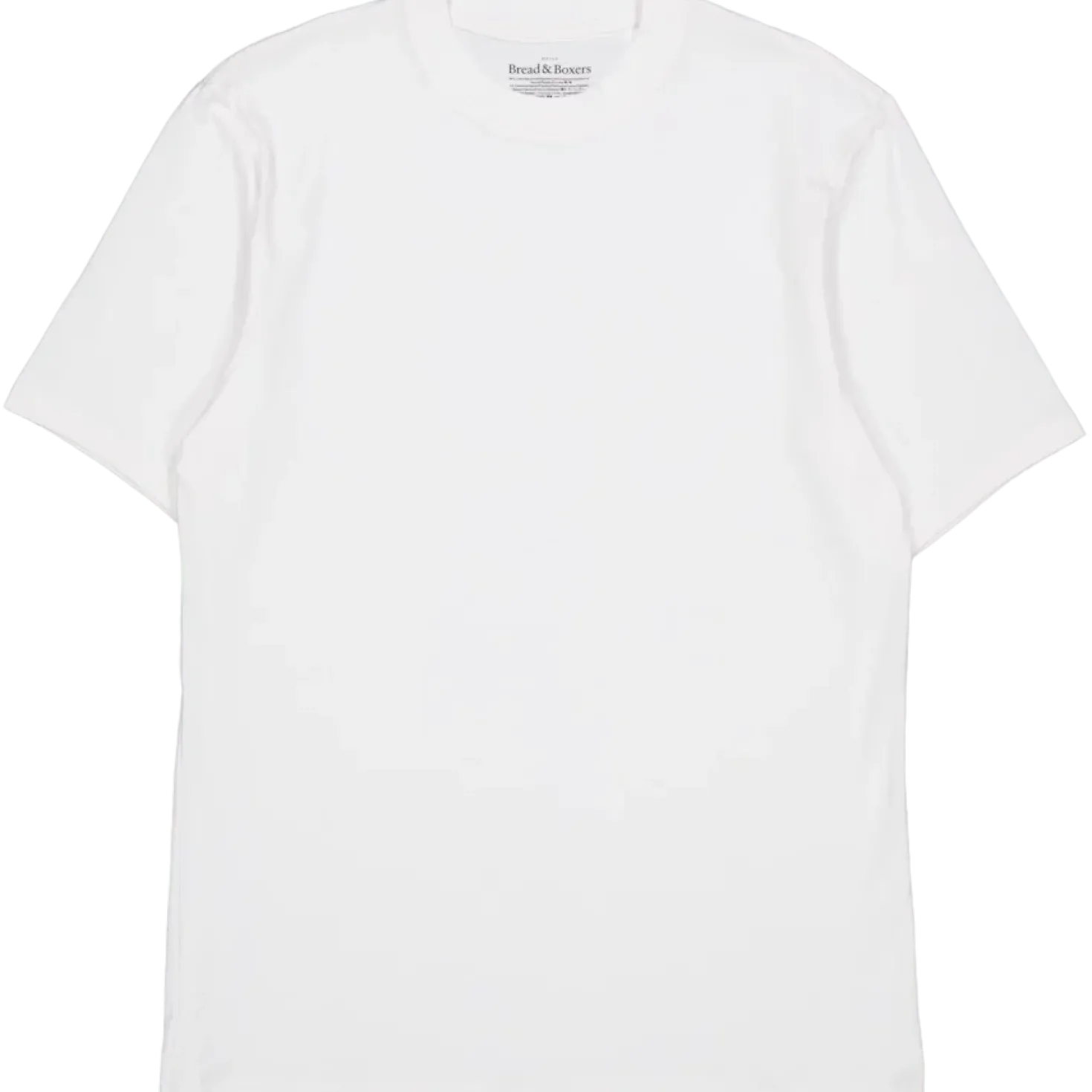 High-Neck Tee White