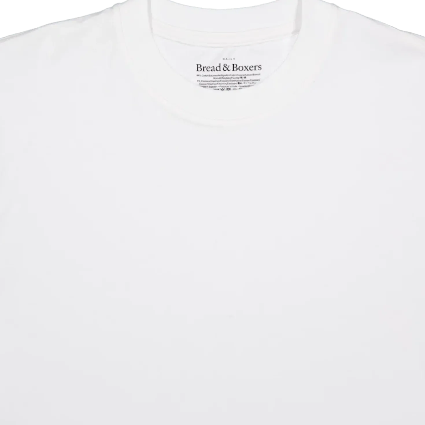 High-Neck Tee White