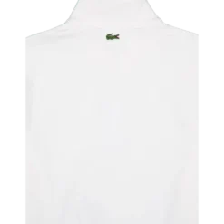 High Neck Zip-up Print Sweatsh White 70v