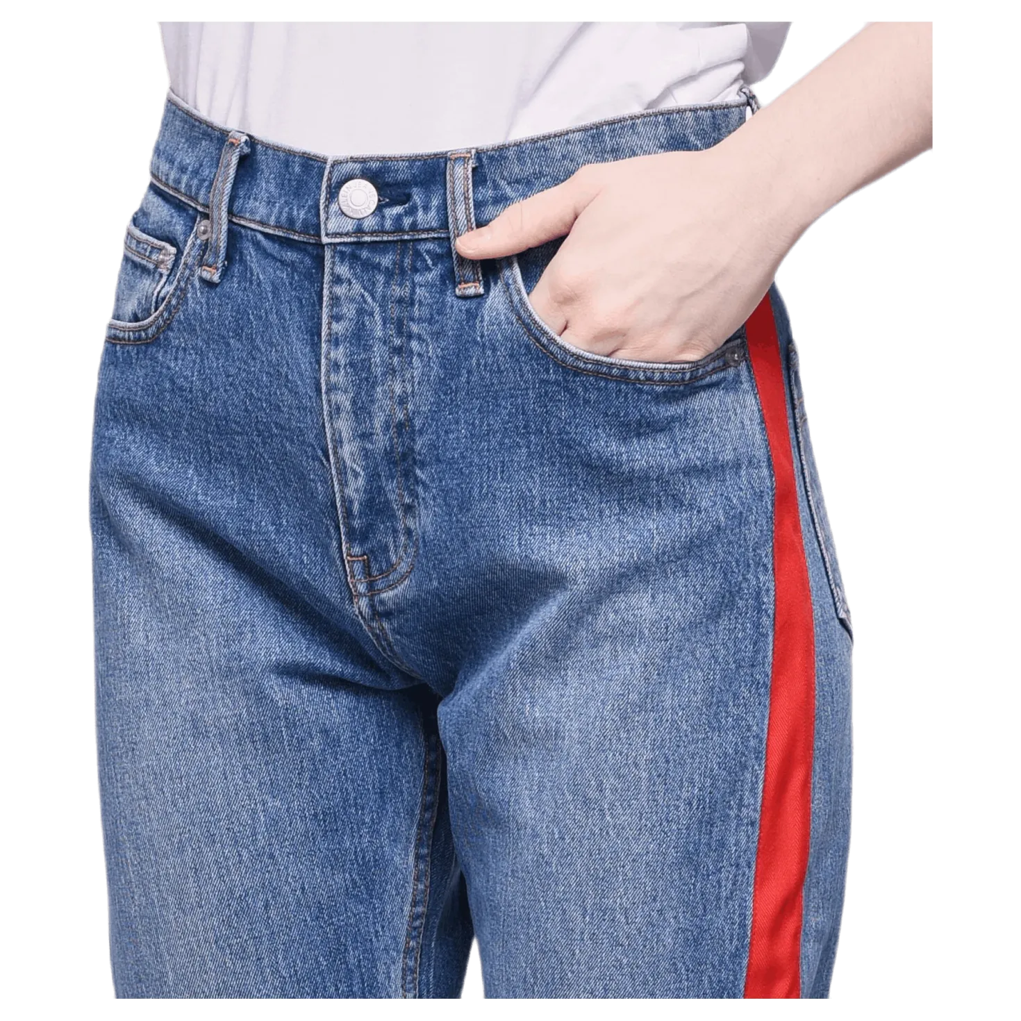 020 High Rise Jeans Blue