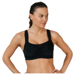 High Support Sports Bra E Black