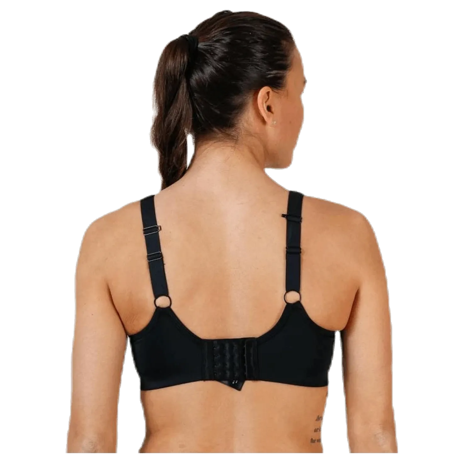 High Support Sports Bra E Black