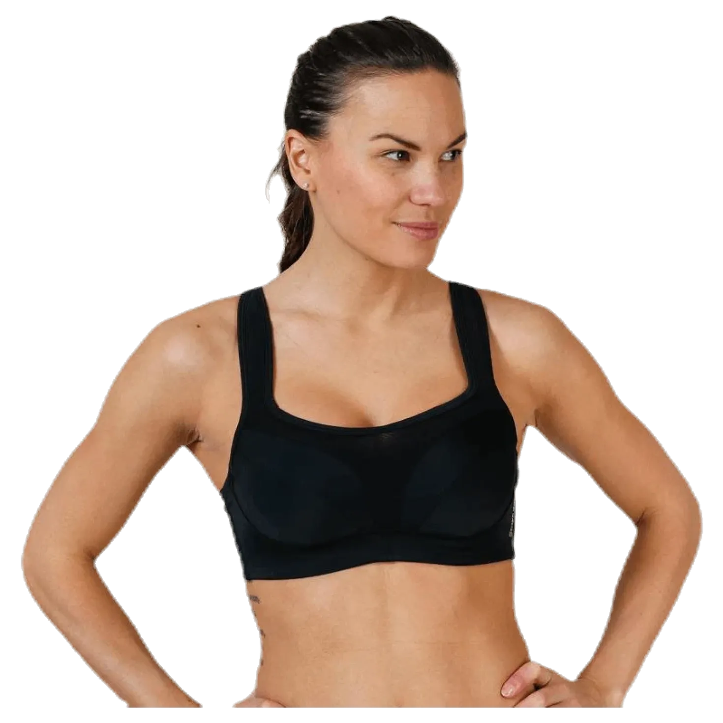 High Support Sports Bra G Black