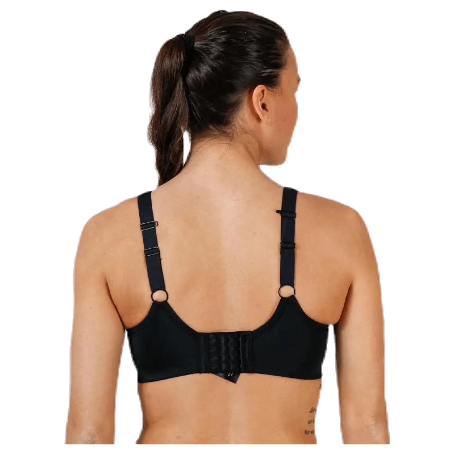 High Support Sports Bra G Black