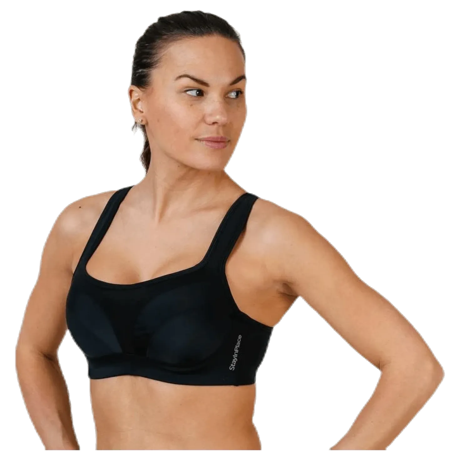 High Support Sports Bra H Black