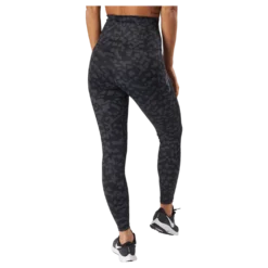 High Waist Tights - Side Pocke Leopard