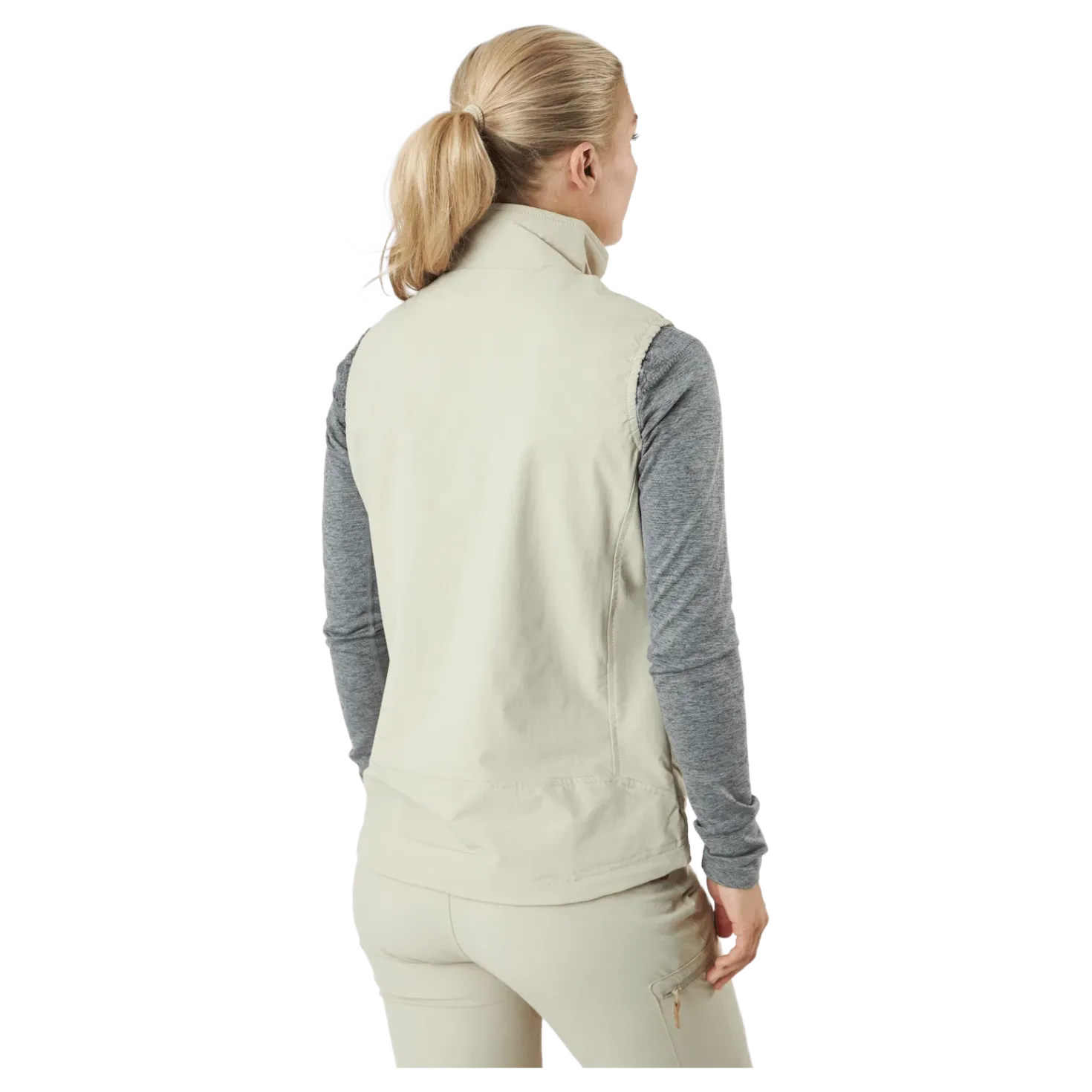 Himalaya Vest Wmn Khaki