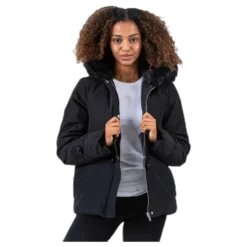 Hira Puffer Jacket Black