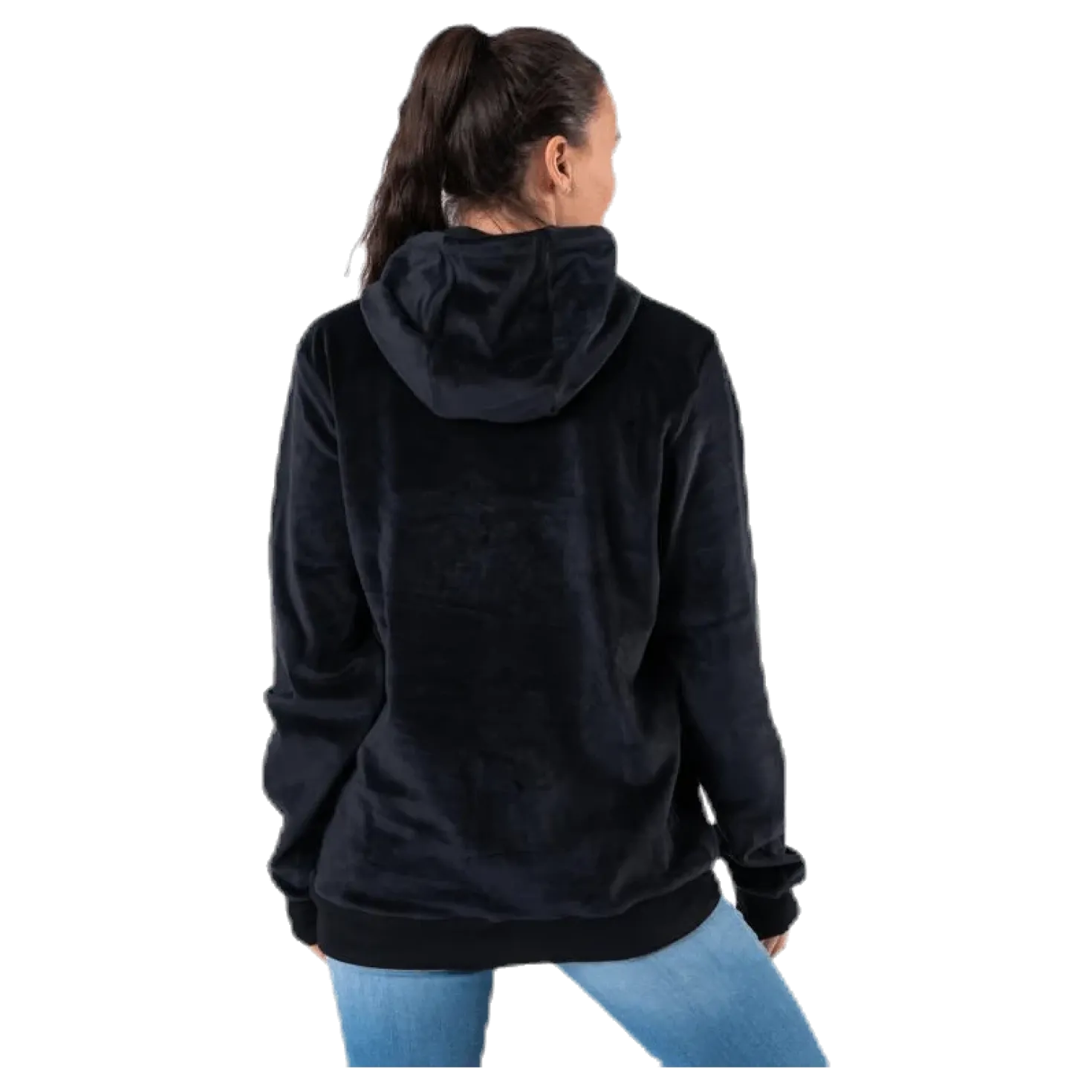 History Velvet Hood Black