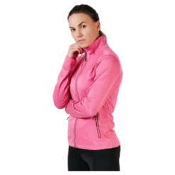 Holiday Full Zip Pink