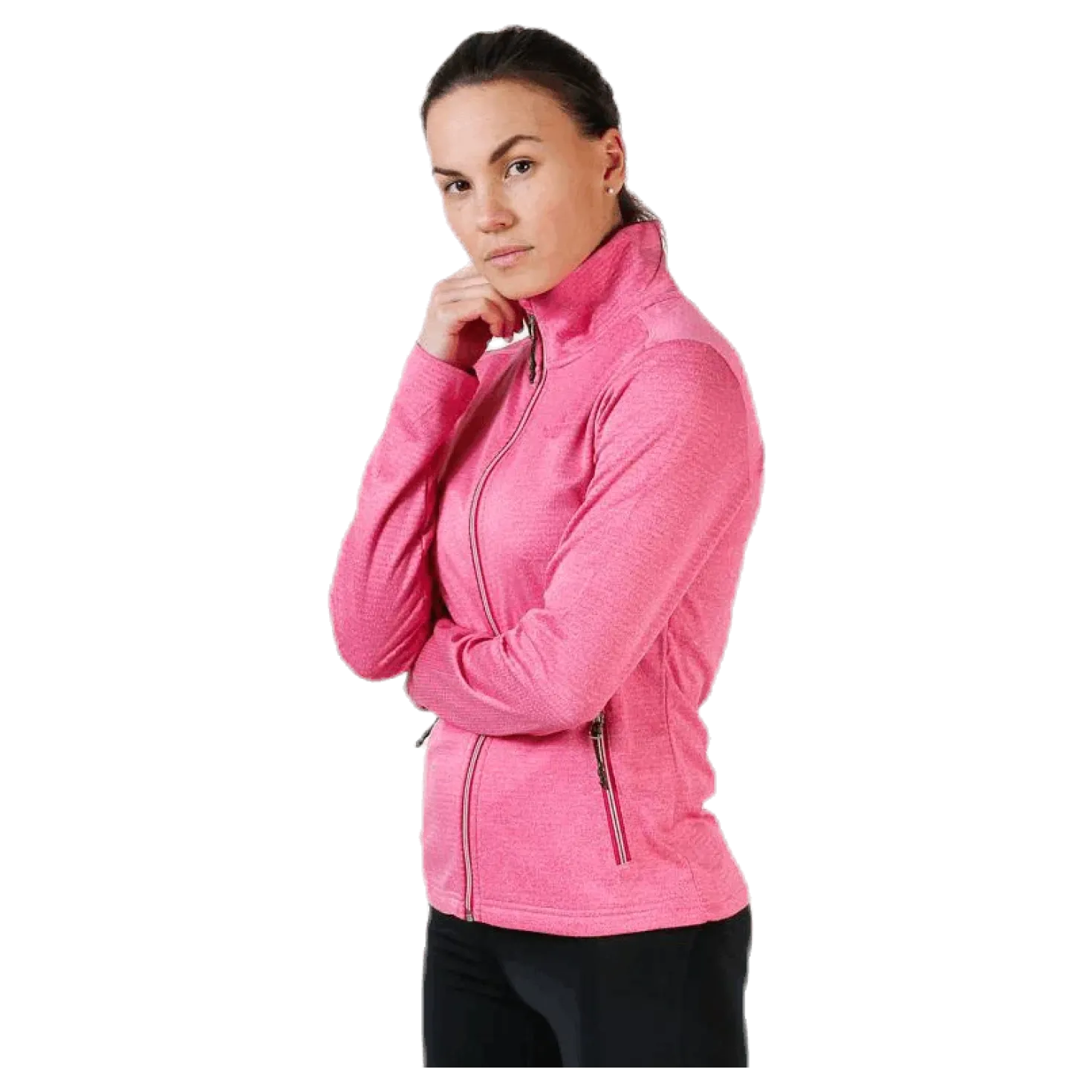 Holiday Full Zip Pink